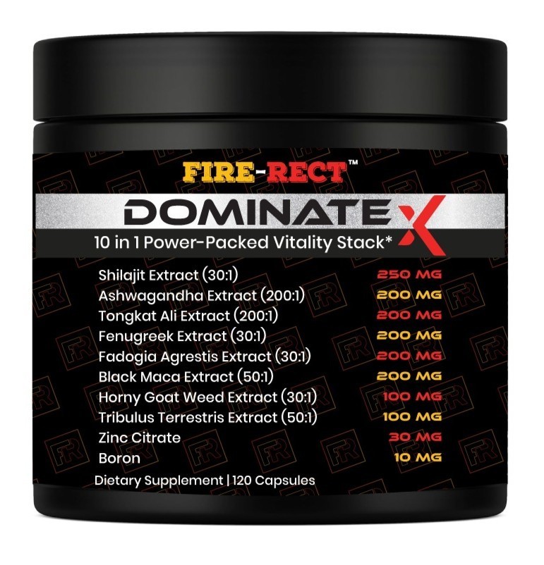 Dynamate X  10 in 1 Supplement for Men, Strength, Energy, Recovery (2 Months)