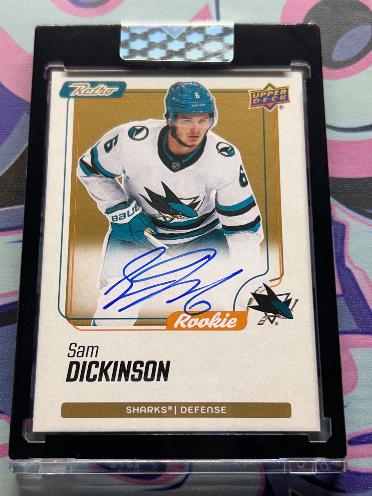 2025 UD CLEAR CUT #SD SAM DICKINSON RETRO ROOKIE AUTO (LL)