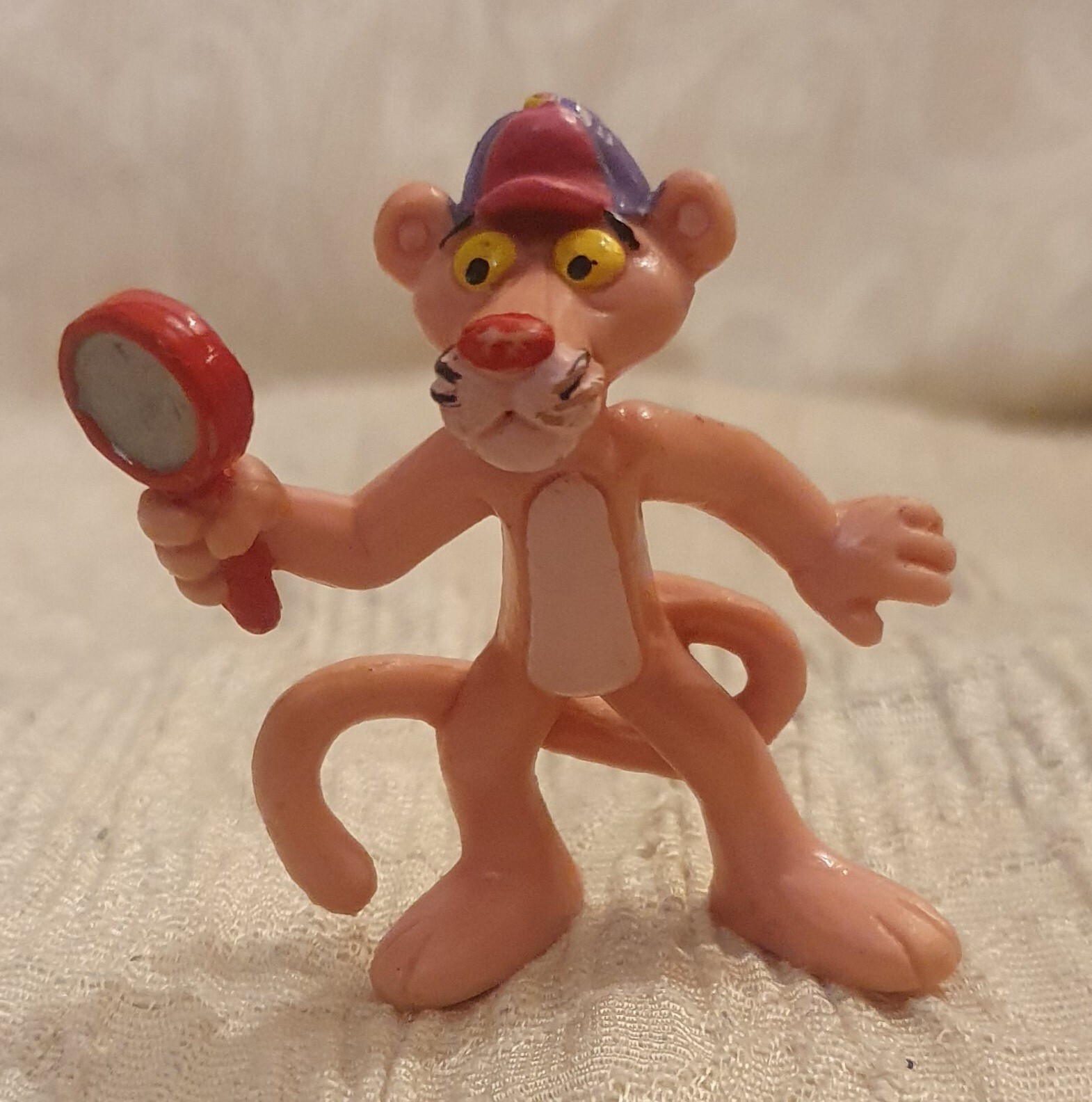 Ultra Rare Vintage PINK PANTTER PVC Figure UNITED ARTISTS by BULLY