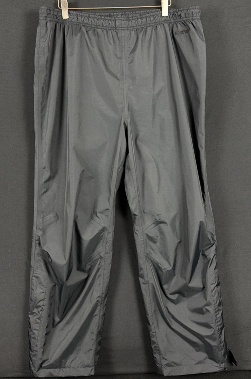 VTG LL Women’s LL Bean Gore-Tex Stowaway Rain Pants XL Black 90’s Y2K Gorpcore