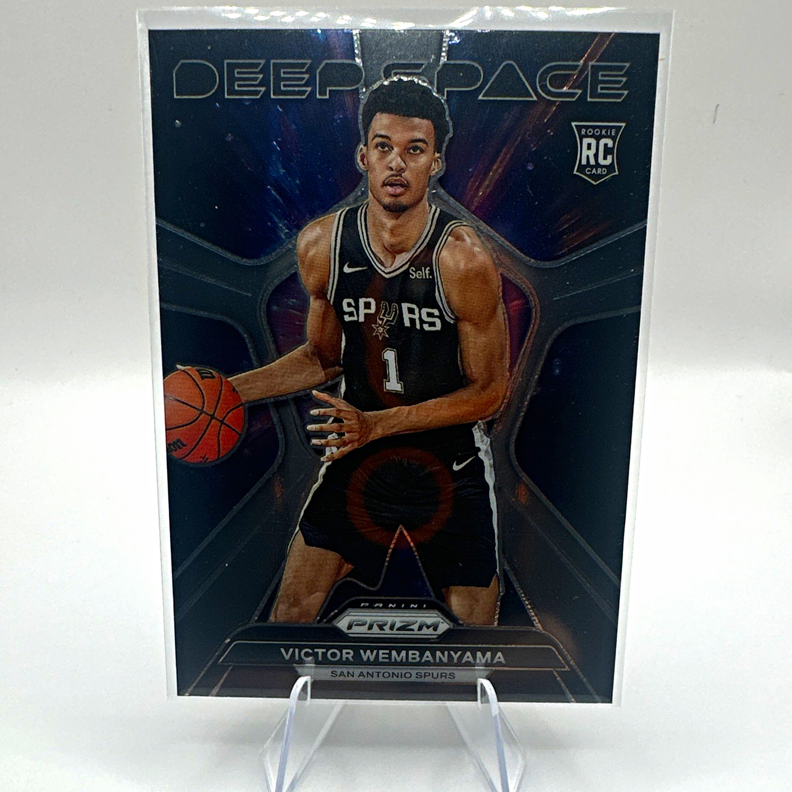 2023-24 Panini Prizm Victor Wembanyama RC Deep Space #1 Spurs 2023-24 Panini Prizm Victor Wembanyama RC Deep Space #1 Spurs