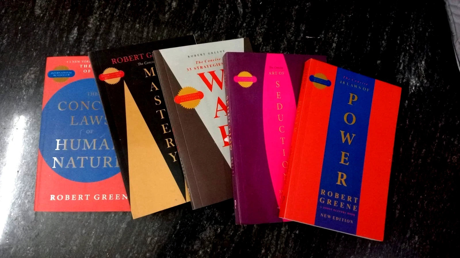 The Concise ROBERT GREENE 5 BOOK SET PAPERBACK USA ITEM The Concise ROBERT GREENE 5 BOOK SET PAPERBACK USA ITEM
