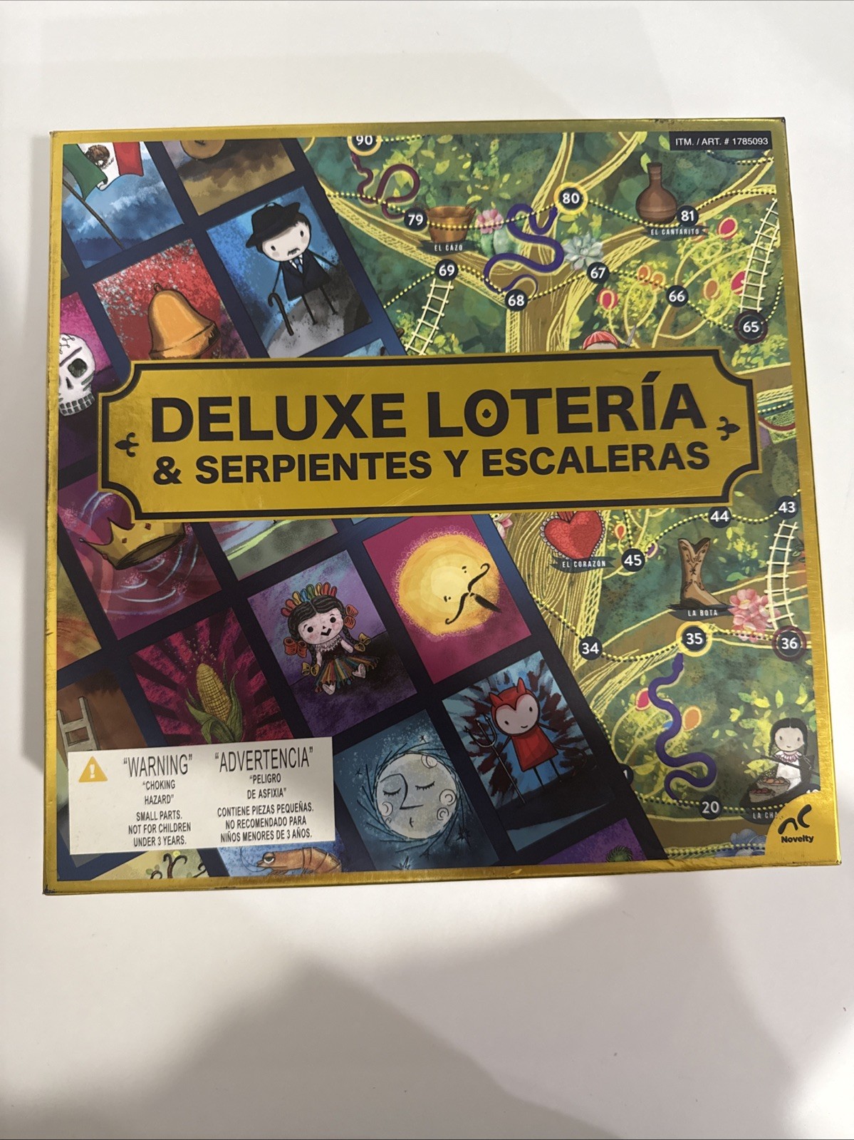 Loteria Card Game Naipes Gacela Mexican Bingo Set of 10 Boards And Card Deck Loteria Card Game Naipes Gacela Mexican Bingo Set of 10 Boards And Card Deck