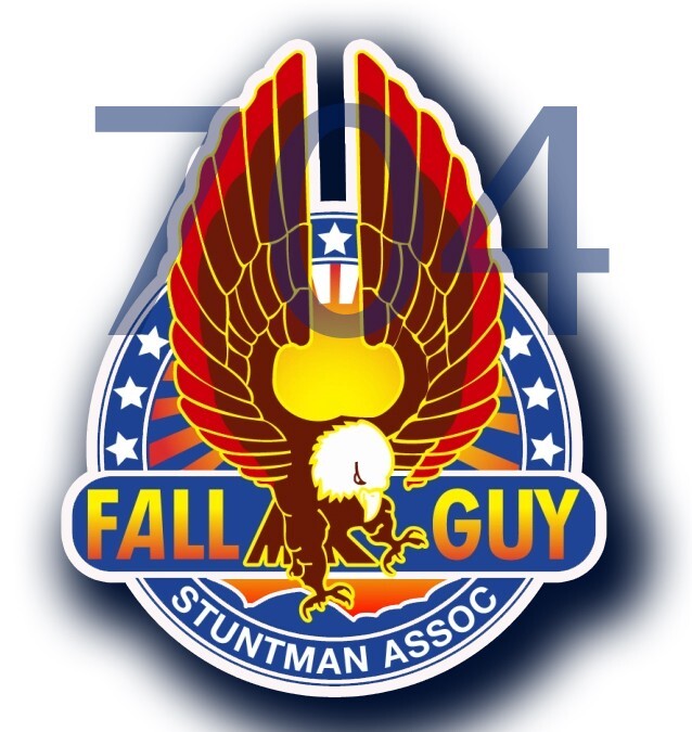 THE FALL GUY 1980s TV series sticker decal 