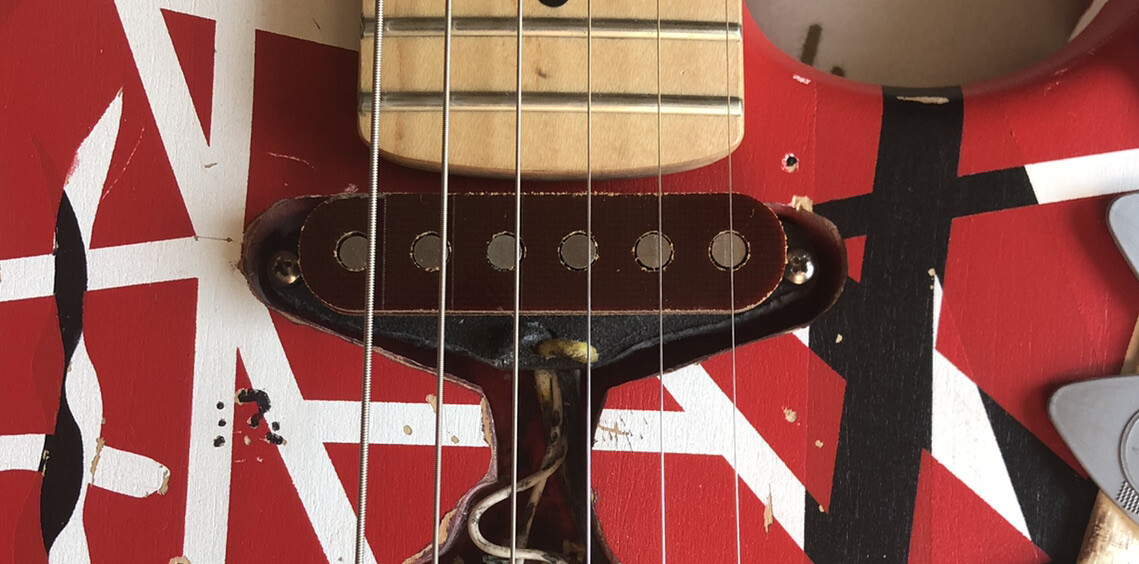 Frankenstrat / Frankenstein Phenolic Pickup Top (52MM Spacing)