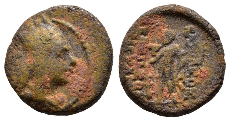 🔥TIGRANES II THE GREAT-80-68 BC-17mm/5.21g-CH F-ARMENIA-DICHALKON-KOVACS 82