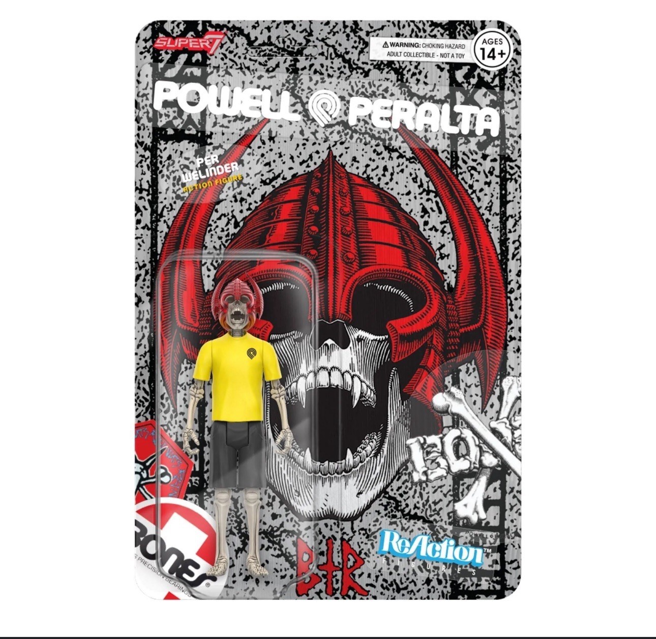 Super7 Powell-Peralta Bones Per Welinder Reaction Figures Wave 04-12