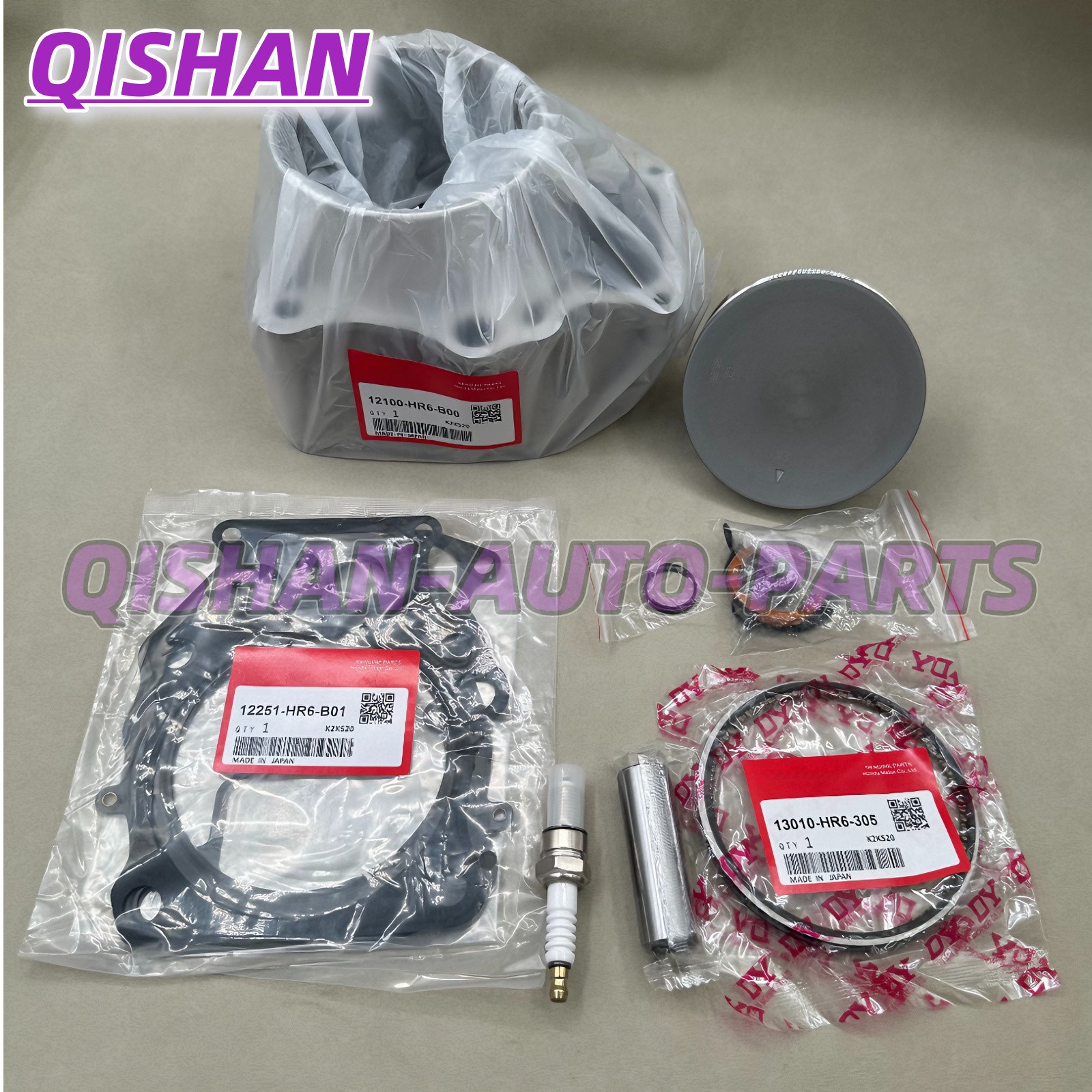 NEW OE TOP END KIT W/ CYLINDER FOR HONDA TRX 520 FOREMAN RUBICON 2020 - 2024