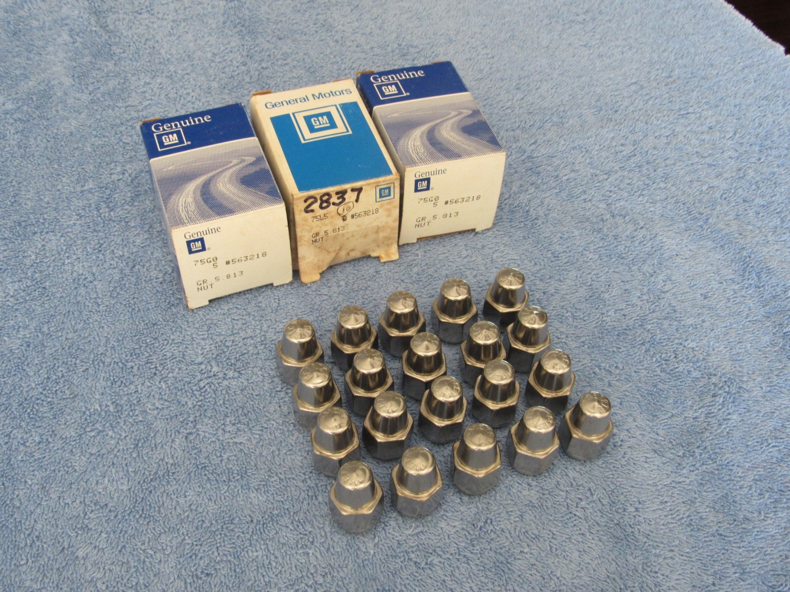 Vint. NOS GM Lug Nuts  1982-1983-1984-1985-1986-1987 Buick GN GNX Hurst Olds 442