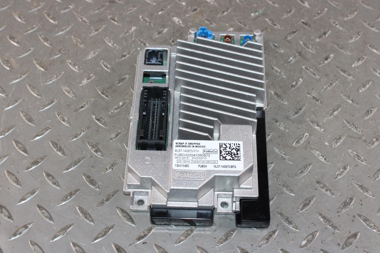 21-22 F150 Telematics Communication Control Module Computer Voice Recognition OE