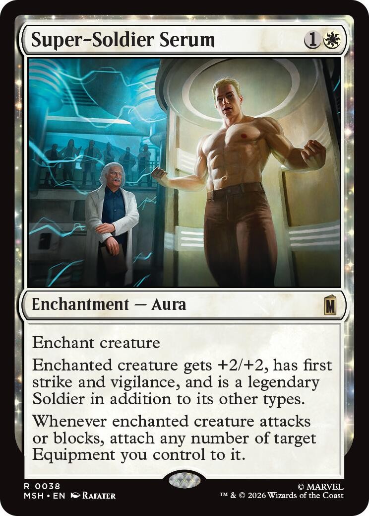 NM - Super-Soldier Serum [MSH - 38]
