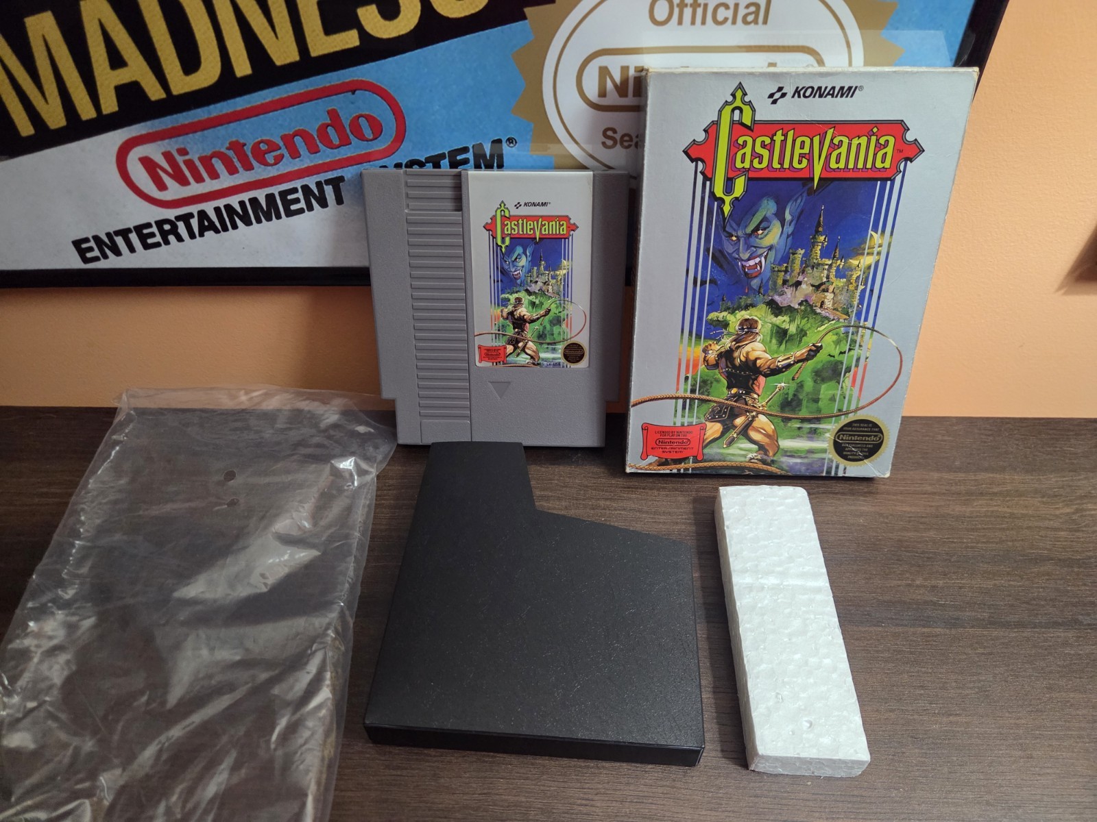 Nes Castlevania With Hangtab Box, Worth A Look Nes Castlevania With Hangtab Box, Worth A Look