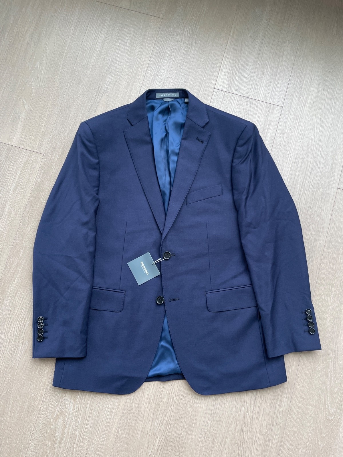 NEW Indochino Full Piece Hexham Navy Suit Large 5\'9