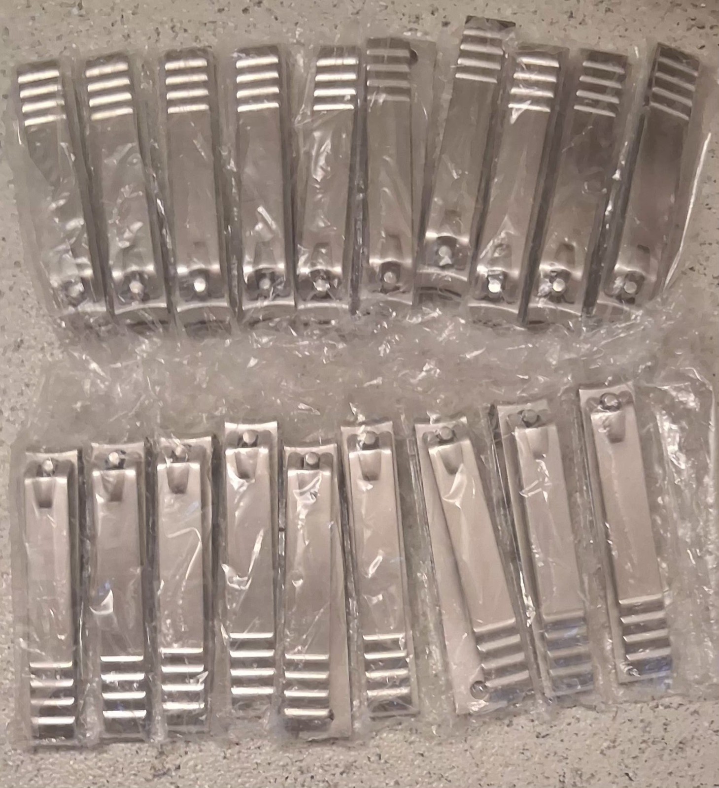 20 TOENAIL CLIPPPERS Professional Stainless Steel - BULK LOT