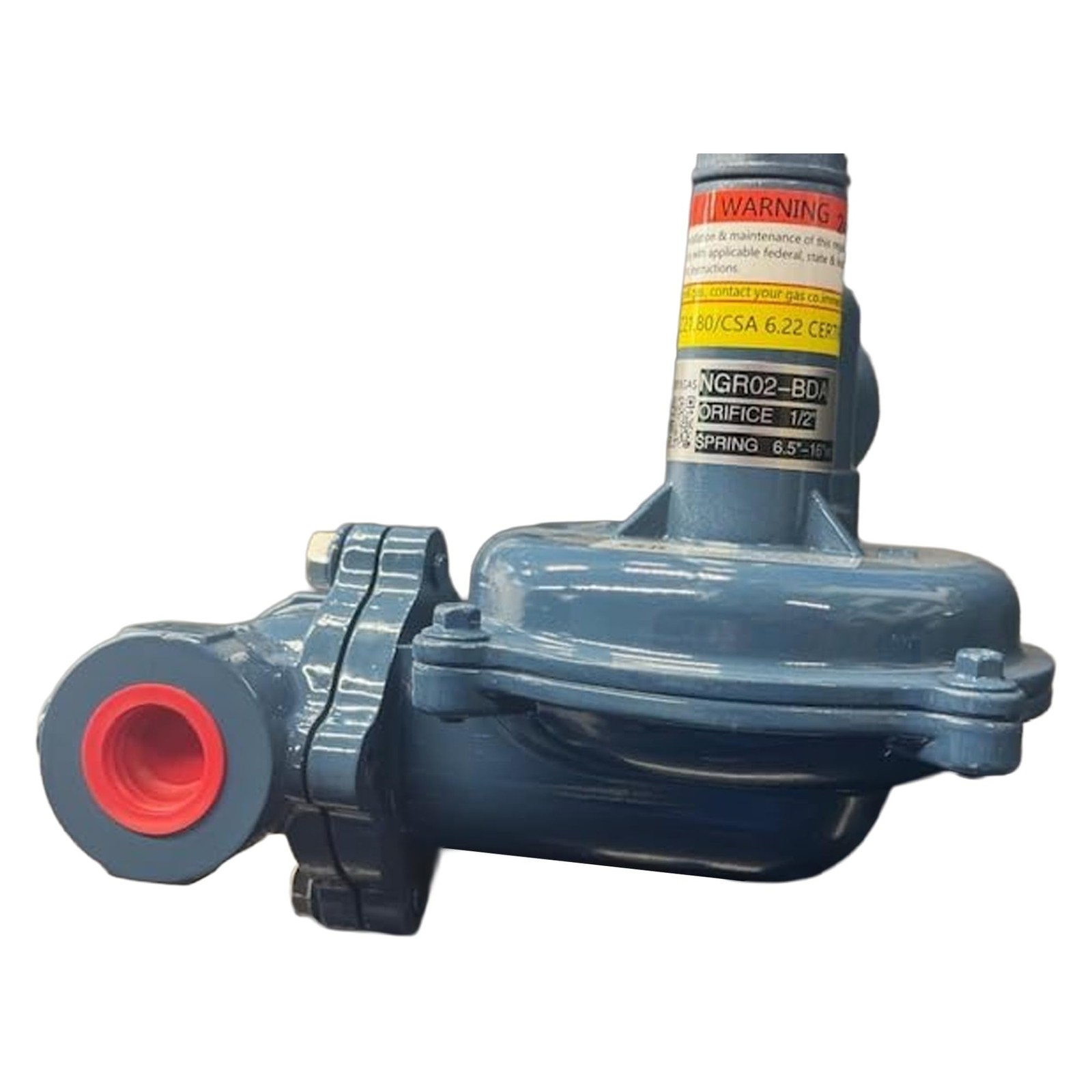 NGR02-75 Natural Gas Regulator, 3/4 1558 at 5 psi 2430 in 1039 at 2 psi 1620
