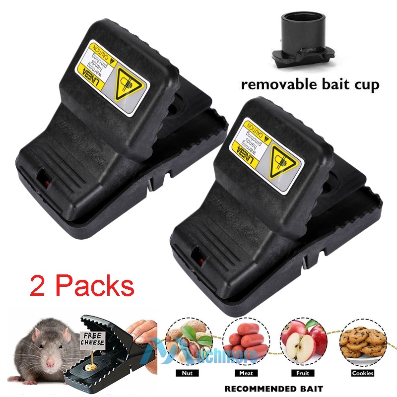 2/4/6/8X Mouse Traps Rat Mice Killer Snap Trap Power Rodent Heavy Duty Pest Trap
