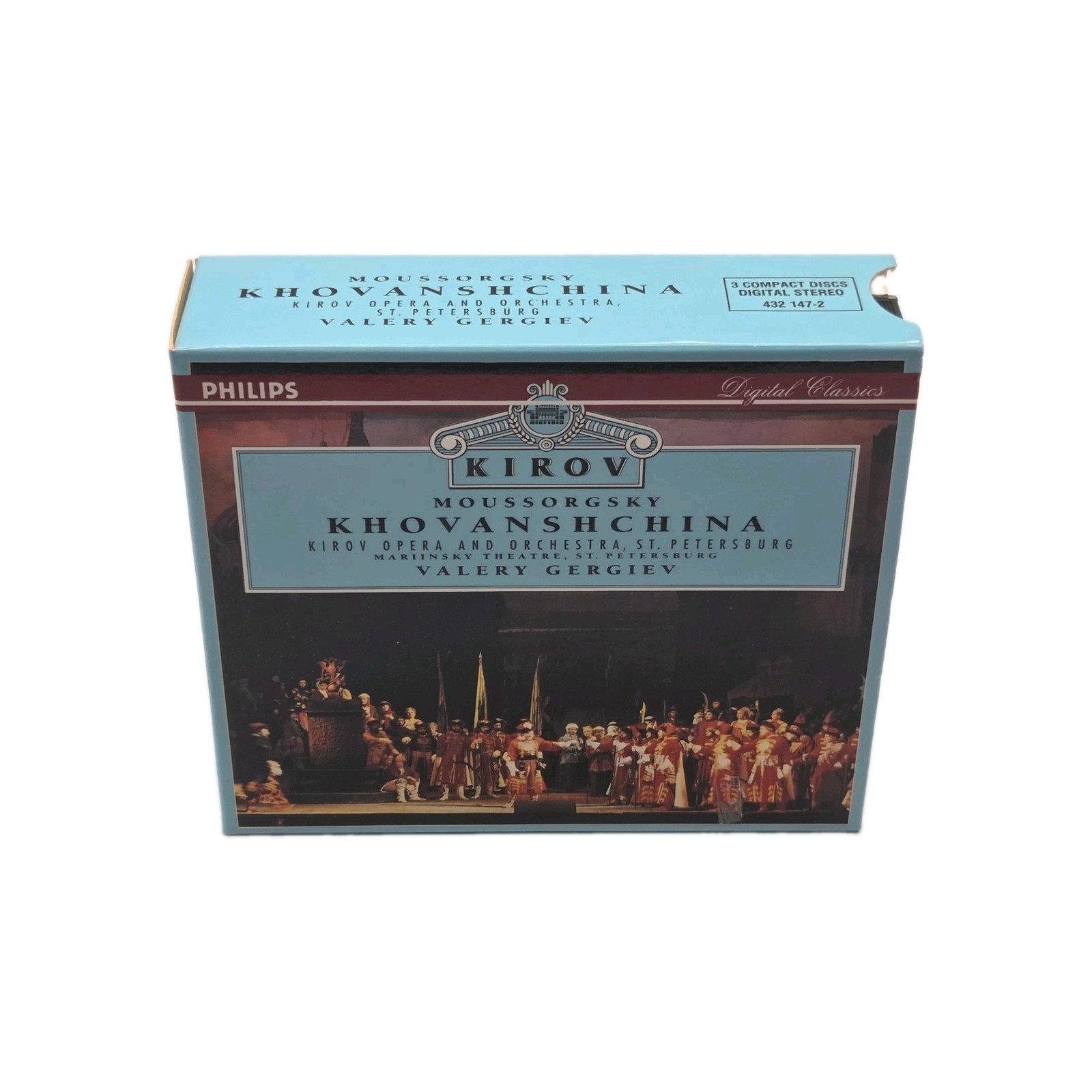 Modest Moussorgsky - Khovanshchina - Gergiev Kirov Opera Orchestra (3 CDs, 1992) Modest Moussorgsky - Khovanshchina - Gergiev Kirov Opera Orchestra (3 CDs, 1992)
