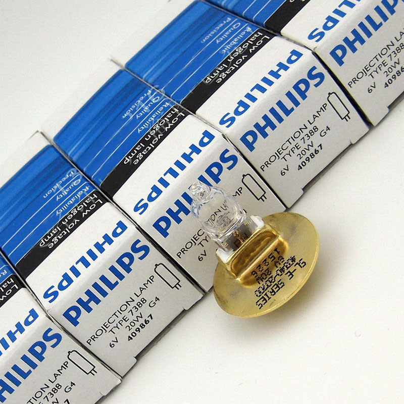 TOPCON 6V20W Slit Lamp PHILIPS Projector Lamp 7388 Special SL-1E 3E 40340-20700 TOPCON 6V20W Slit Lamp PHILIPS Projector Lamp 7388 Special SL-1E 3E 40340-20700