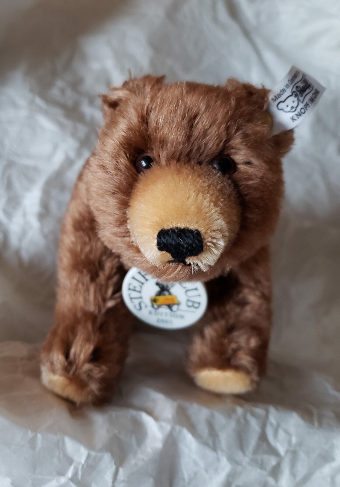 Steiff 2001/2002 Club - Growling Bear 1934 Replica (EAN 420252) - New w/ COA Steiff 2001/2002 Club - Growling Bear 1934 Replica (EAN 420252) - New w/ COA