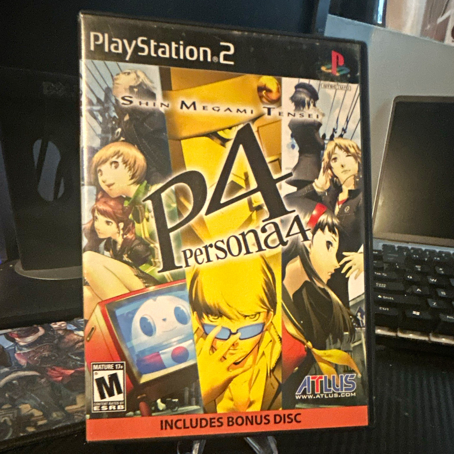 ATLUS Shin Megami Tensei: Persona 4 Includes Bonus Disc NTSC-U/C (M) PS2