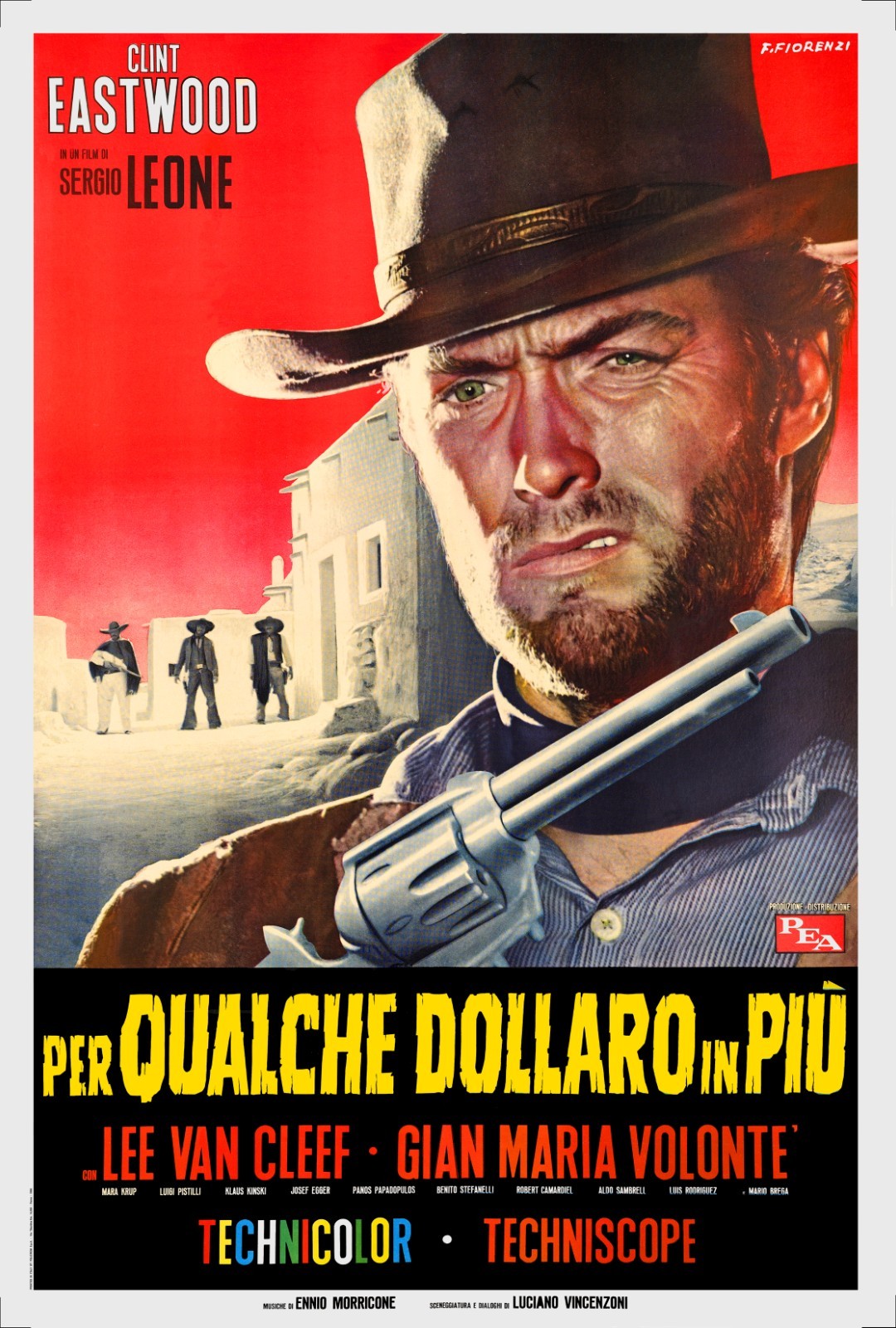 FOR A FEW DOLLARS MORE (1966) Italian - 27\