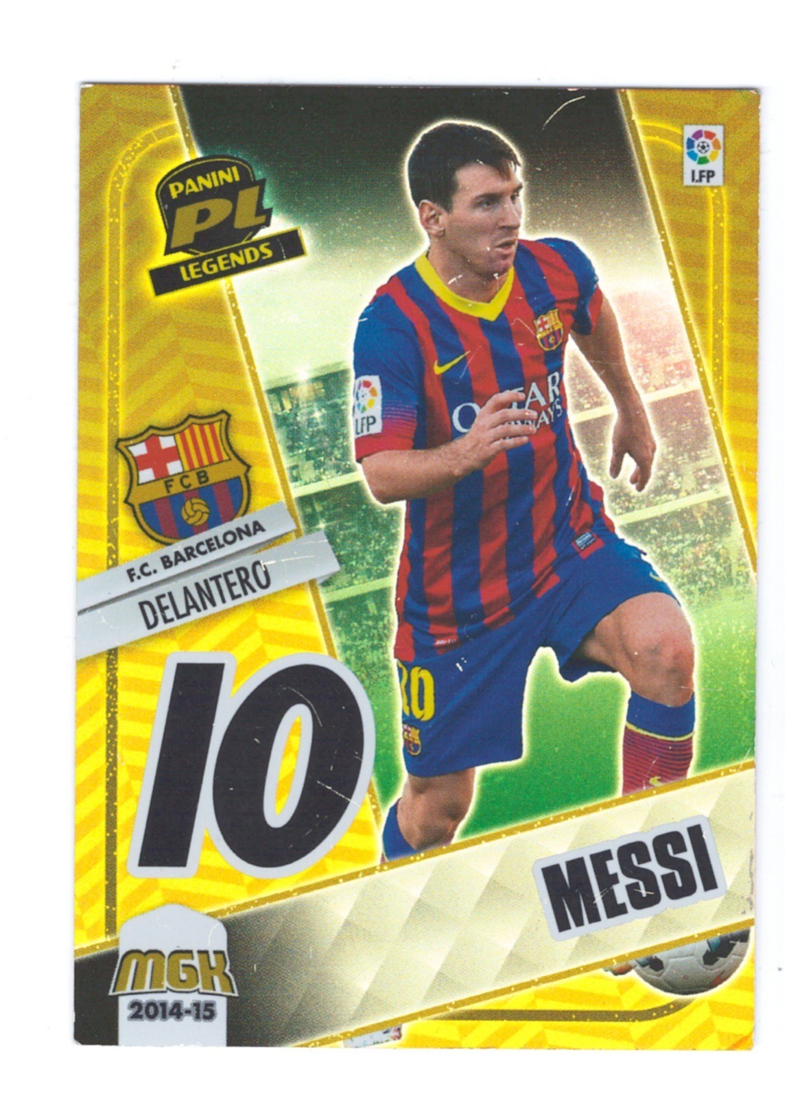 2014-15 Panini Megacrack MGK Legends Lionel Messi #434 