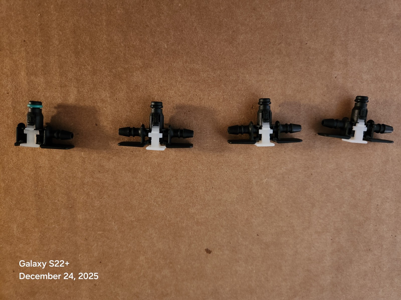 Complete replacement  Volkswagen TDI injector return fuel line connectors (4)
