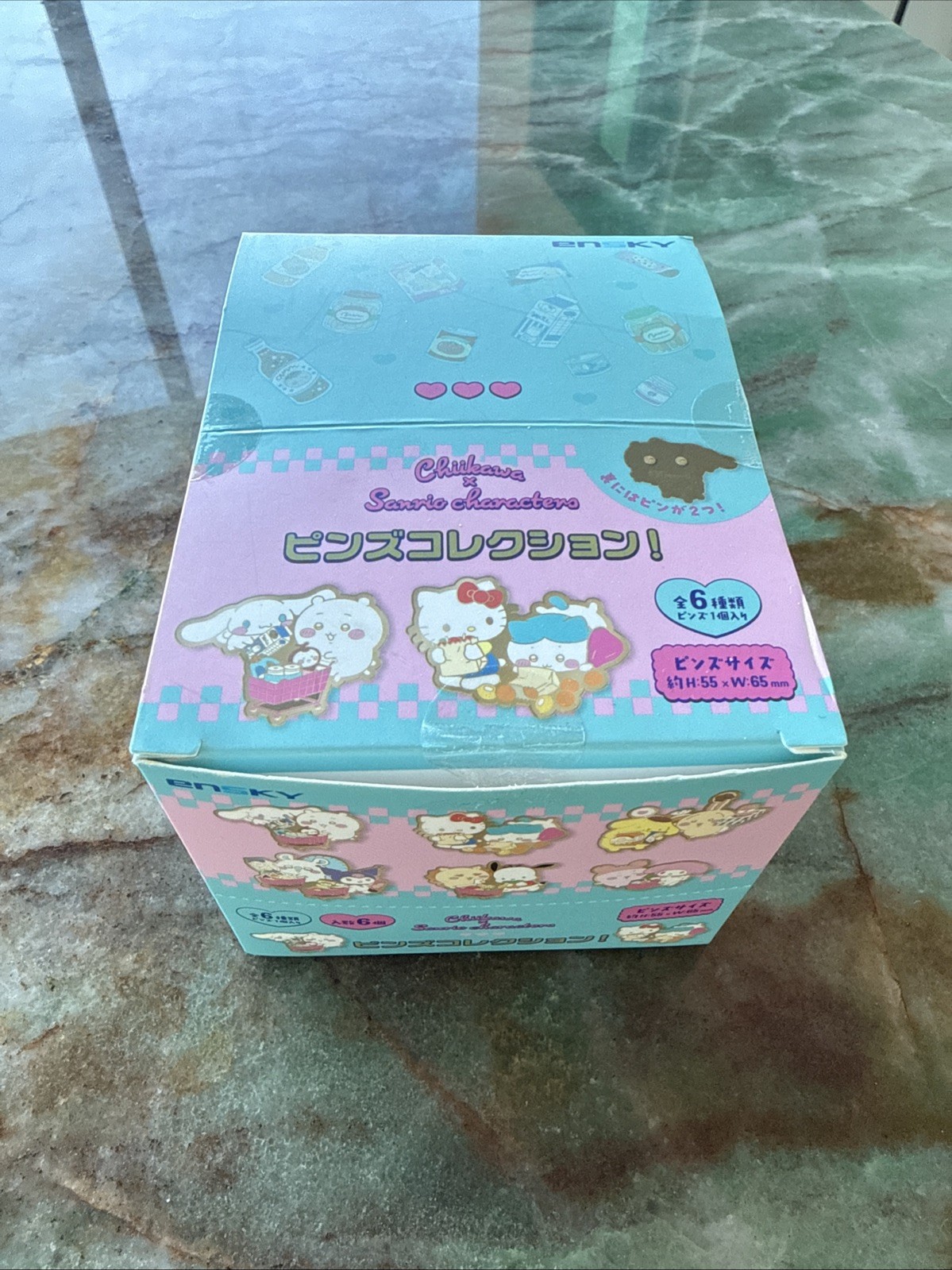 Chiikawa Sanrio Pins Collection Full Set All 6 Character Pins
