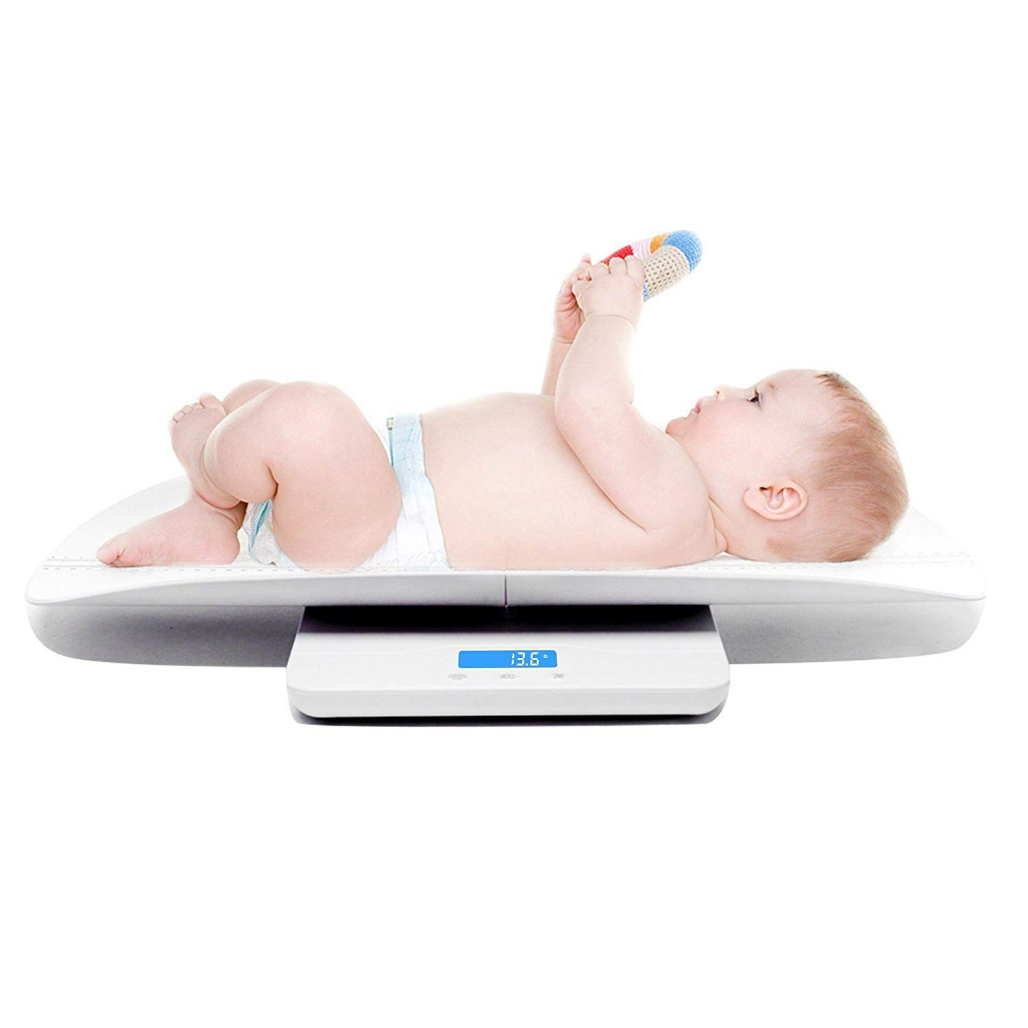 Digital Baby Scale, Infant Scale, Toddler Scale & Pet Scale LCD Display 220 lbs
