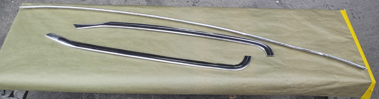 1973 - 1977 El Camino Chevelle Monte Regal Cutlass Windshield Trim Molding 1973 - 1977 El Camino Chevelle Monte Regal Cutlass Windshield Trim Molding