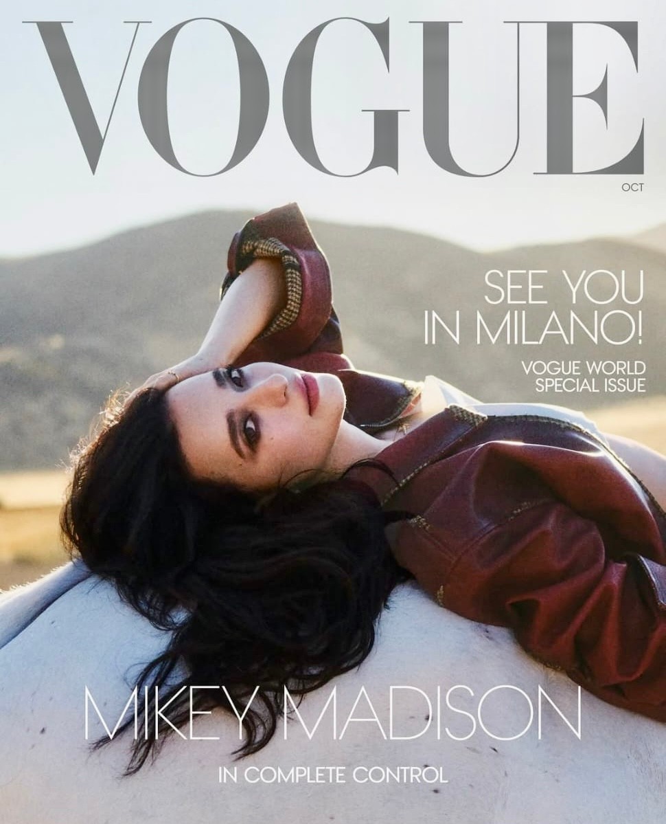 MIKEY MADISON - Vogue Magazine - October 2026 - Pre Sale MIKEY MADISON - Vogue Magazine - October 2026 - Pre Sale