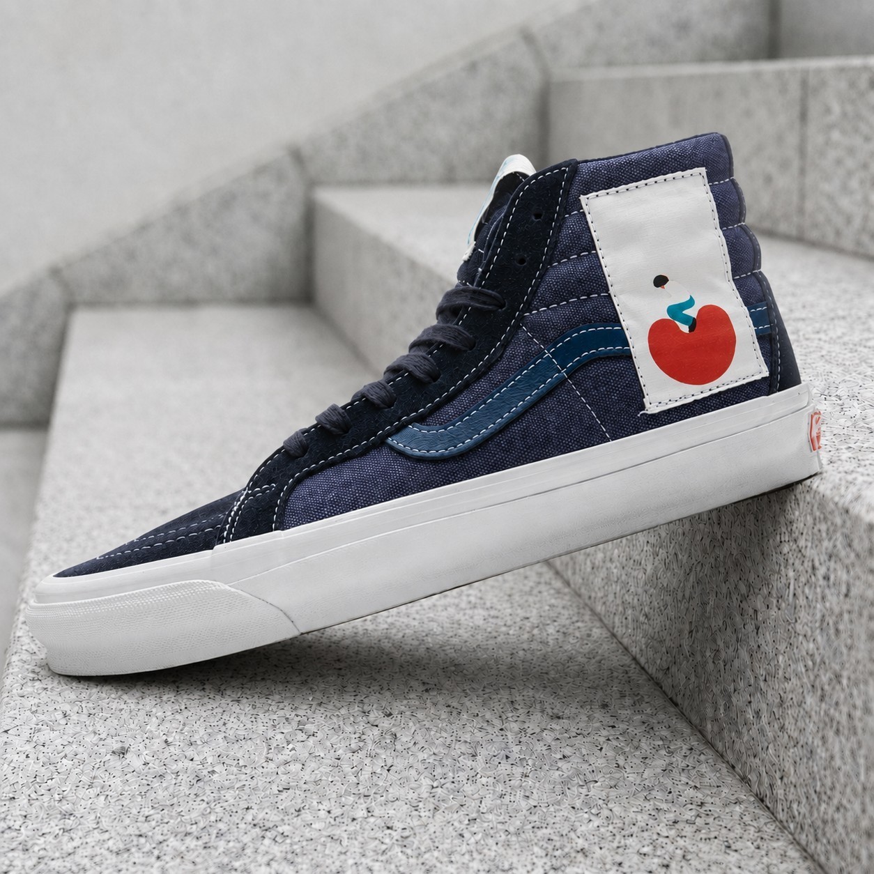 Vans Vault Sk8-Hi LX Geoff McFetridge Freetime VN0A4BVB92O Men\'s New Vans Vault Sk8-Hi LX Geoff McFetridge Freetime VN0A4BVB92O Men\'s New