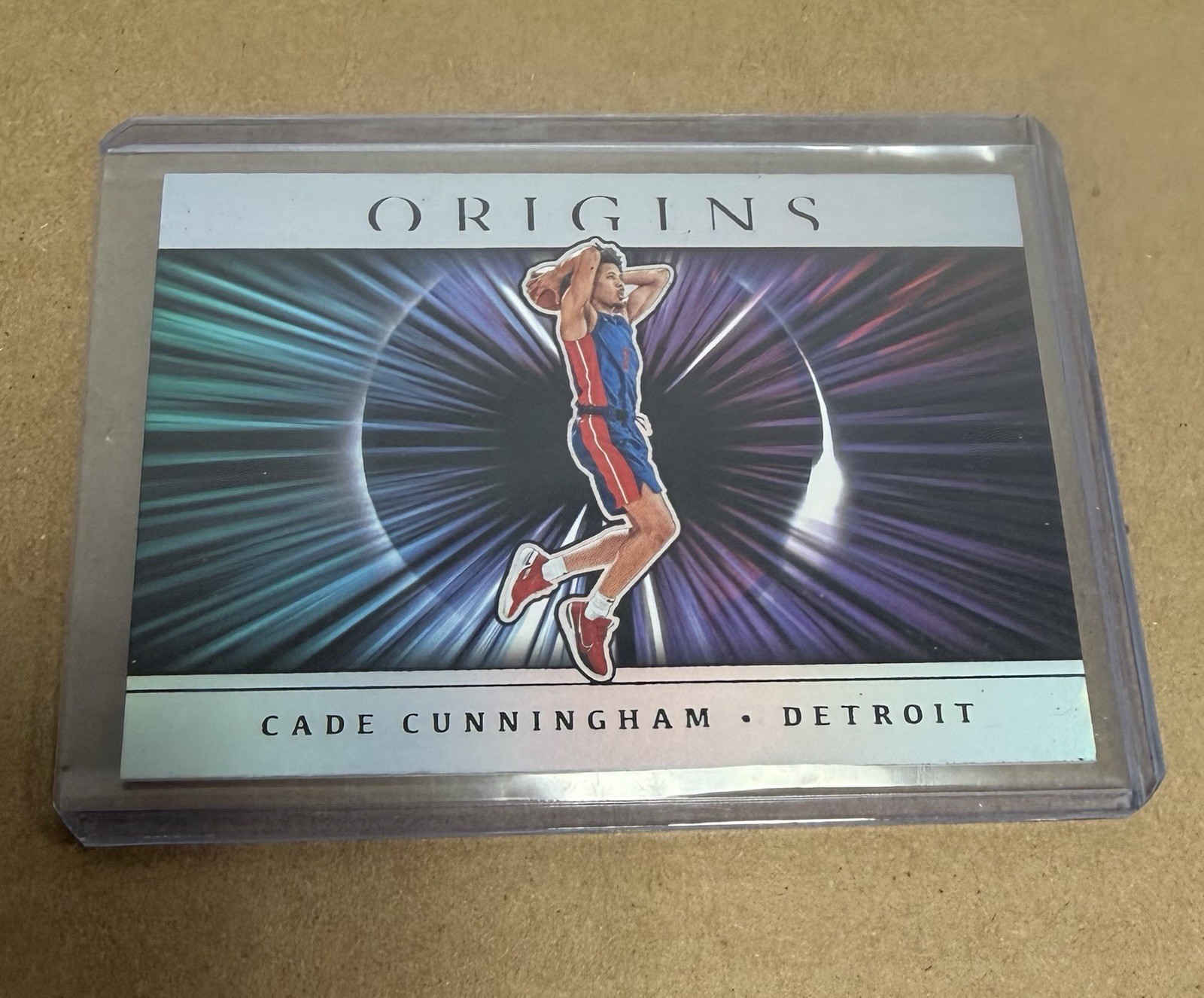 Panini 2025-26 Origins Big Bang Insert #1 Cade Cunningham Detroit Pistons