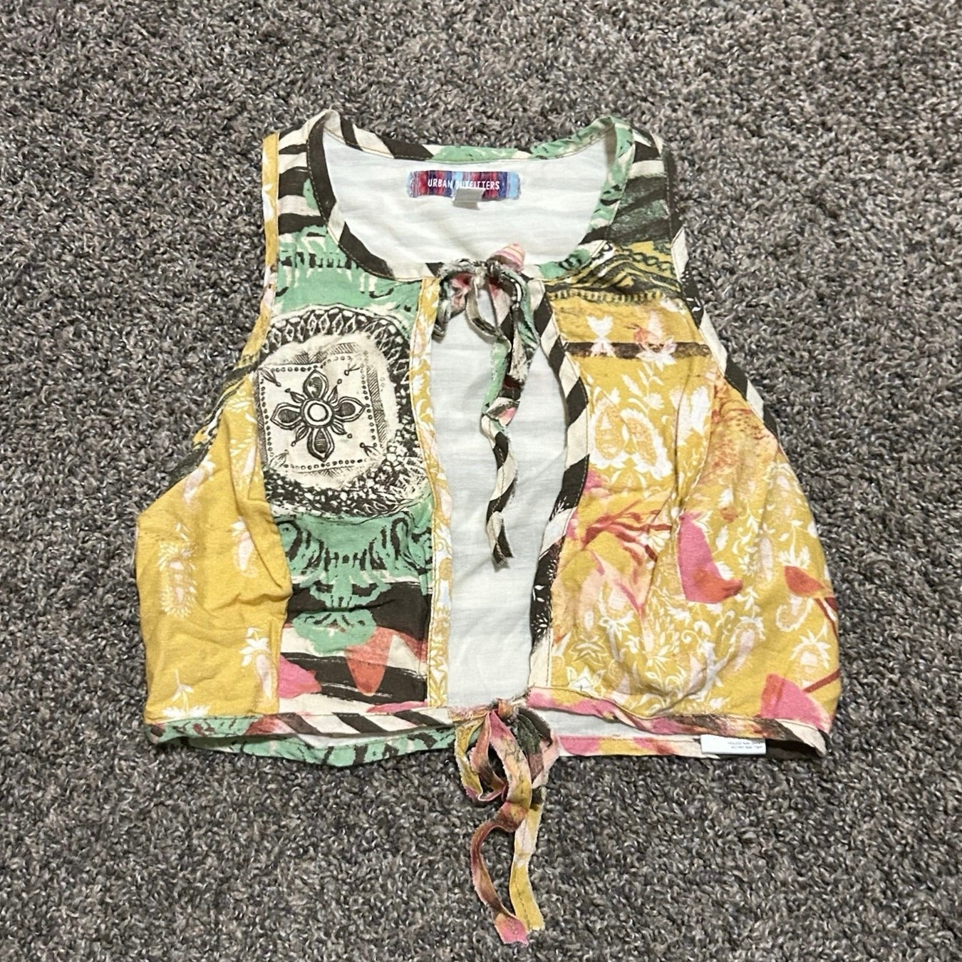 Urban Outfitter’s Multicolor Tie Top