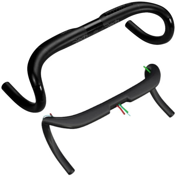 DEDA ELEMENTI SuperZero DCR POB Black Alloy Aero Drop Handlebar VARIOUS WIDTHS