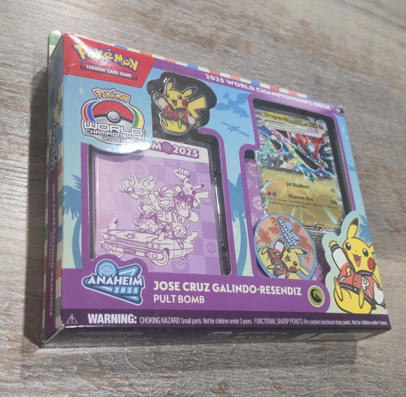 Pokémon World Championships 2025 Deck Jose Cruz Pult  Bomb BRAND NEW
