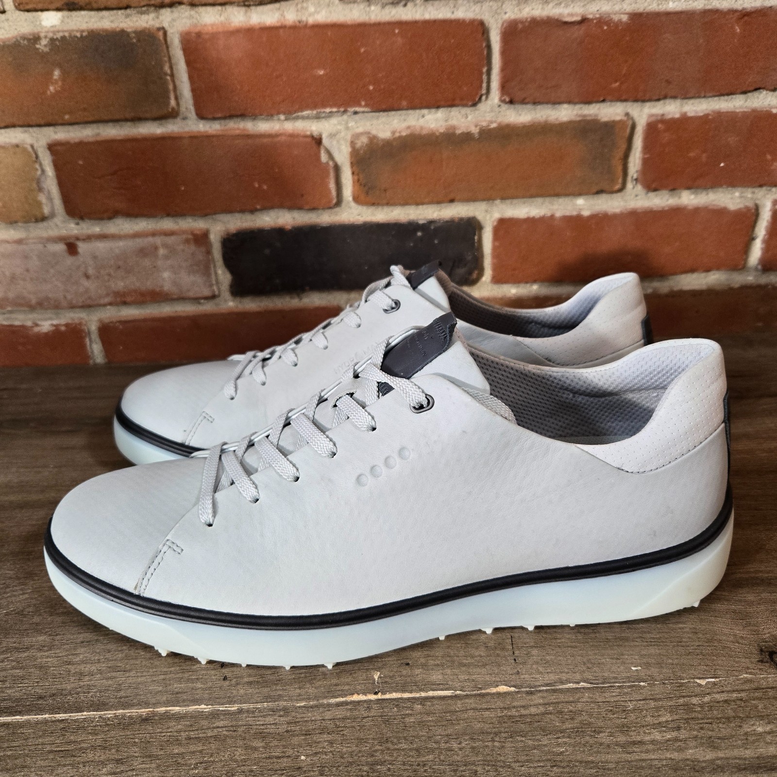 ECCO Hydromax Fluidform Dritan Golf Shoe men 46 (U.S 12 to 12.5) gray NEW NO BOX