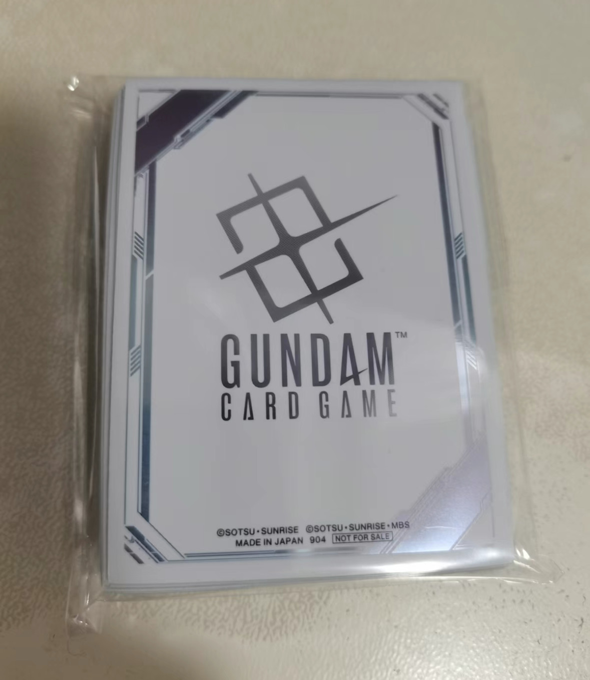 Genuine Bandai - Gundam Tcg Beta version Card Sleeves 70pcs Sealed Genuine Bandai - Gundam Tcg Beta version Card Sleeves 70pcs Sealed