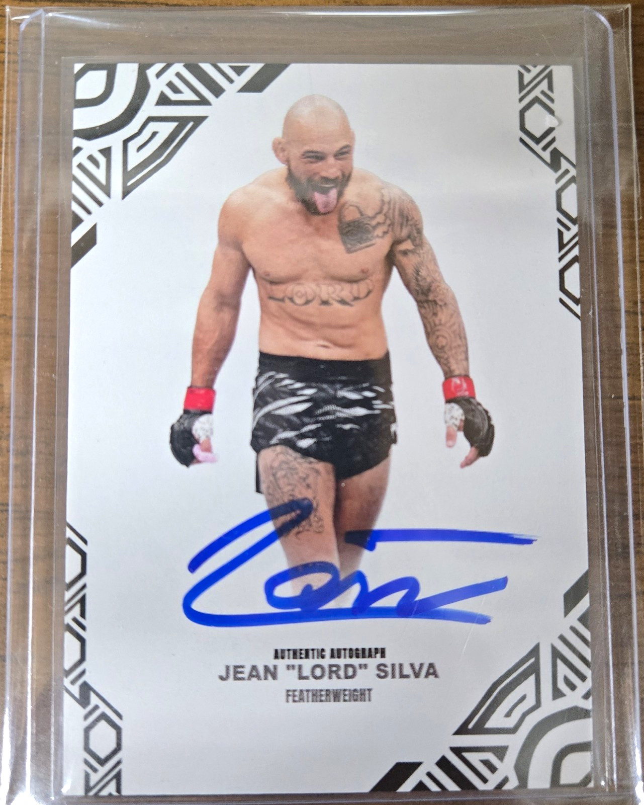 Collectors Fantasy UFC Authentic Autograph Jean \ Collectors Fantasy UFC Authentic Autograph Jean \