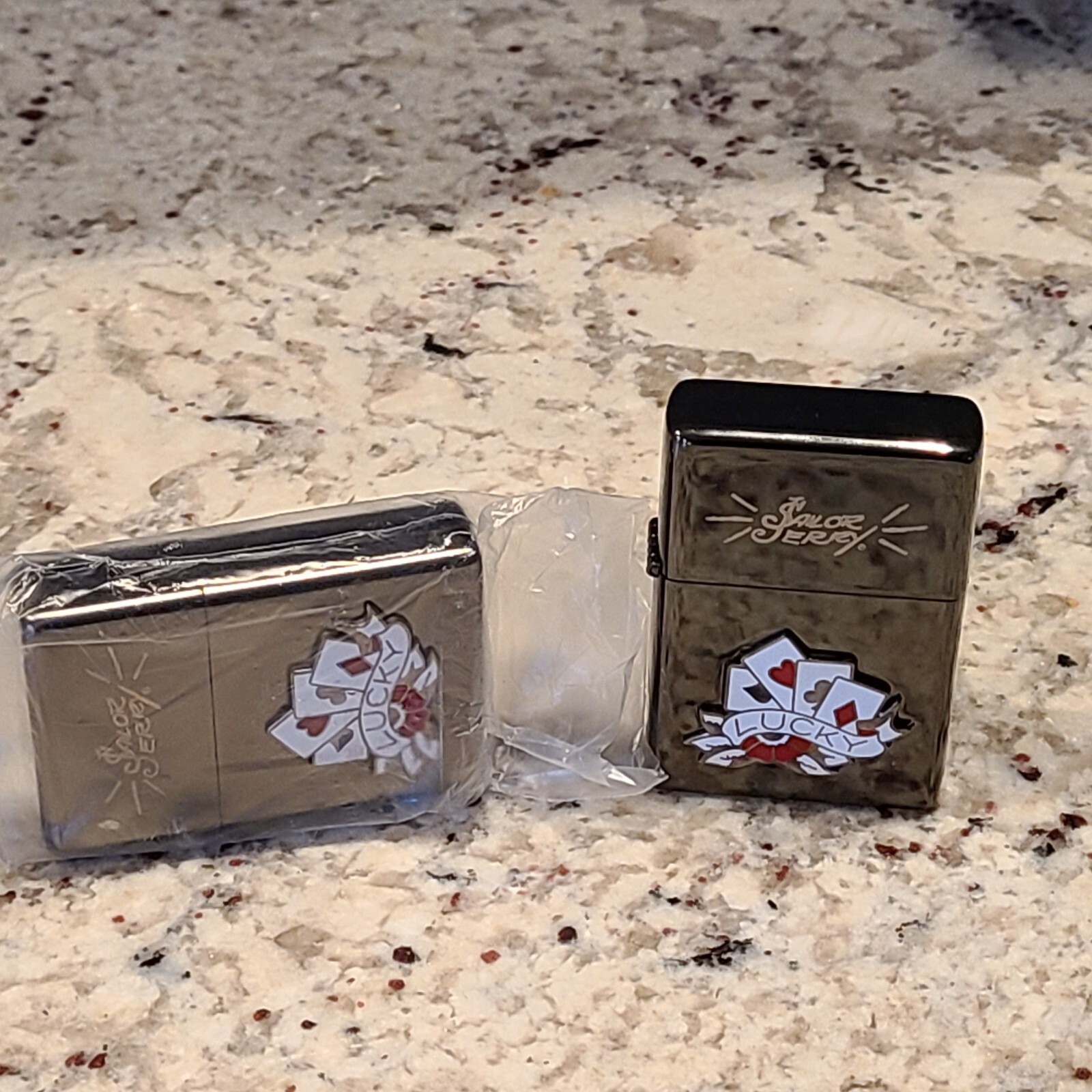 Limited Edition - Sailor Jerry Lucky Midnight Chrome Finish Unfired Limited Edition - Sailor Jerry Lucky Midnight Chrome Finish Unfired