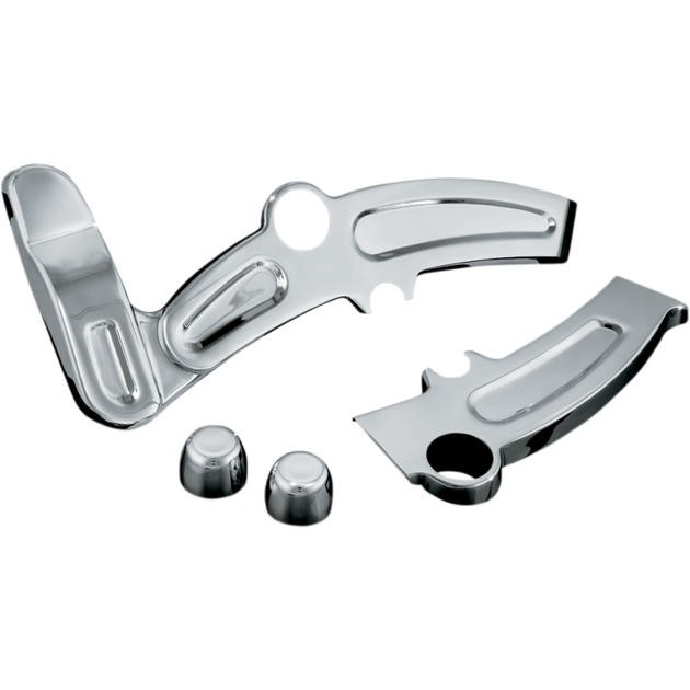 Kuryakyn Boomerang Frame Covers Chrome #7773 Harley Davidson