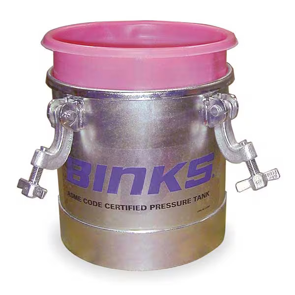 Binks Paint Tank Liner, 2.8 gal Capacity, 83S-2XX, 83Z-2XX, QMST-52XX, 10 PK