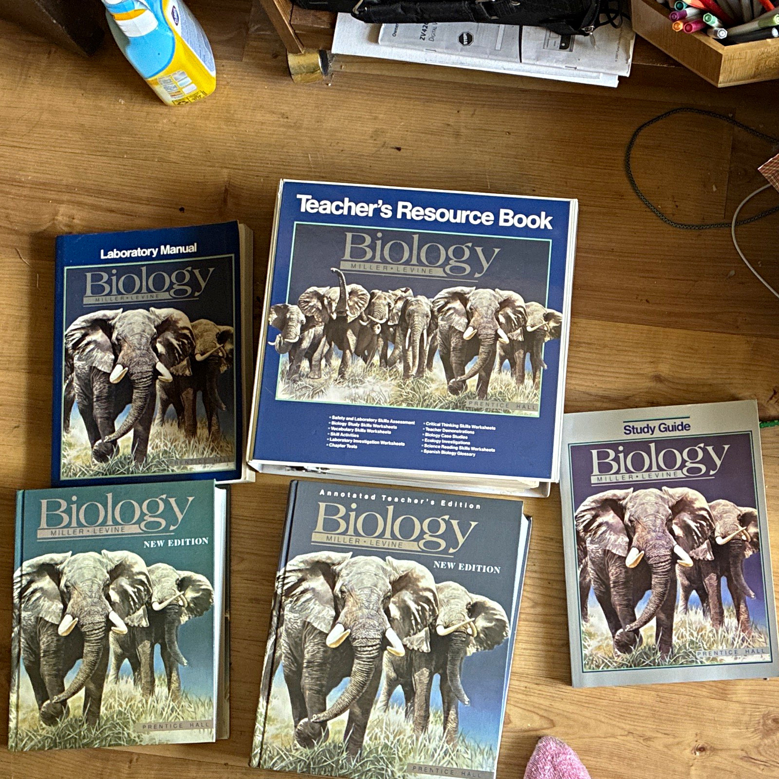 Miller & Levine- Biology Teacher Ed & Resource Book, Stud Ed, Lab Manual +more