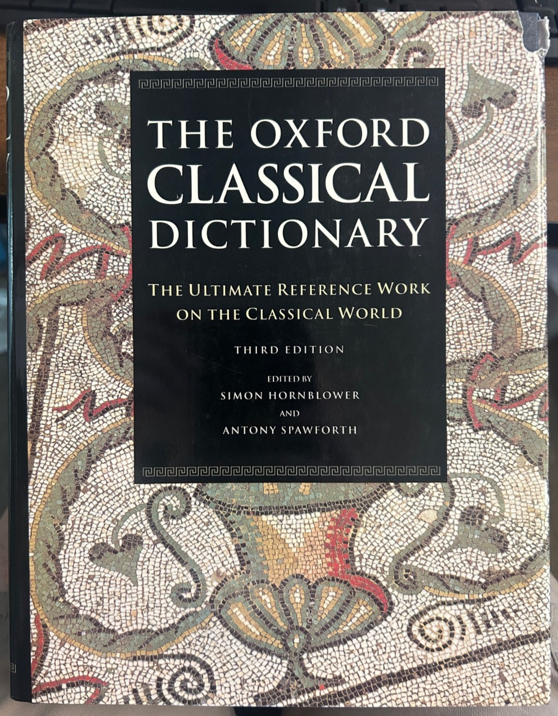 The Oxford Classical Dictionary HC, by Hornblower, Spawforth The Oxford Classical Dictionary HC, by Hornblower, Spawforth
