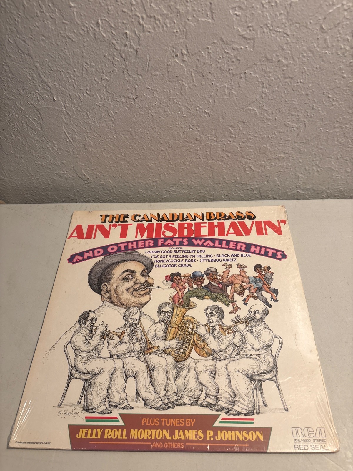 THE CANDIAN BRASS AIN\'T MISBEHAVIN FATS WALLER HITS LP 1984 RCA RED SEAL SEALED 