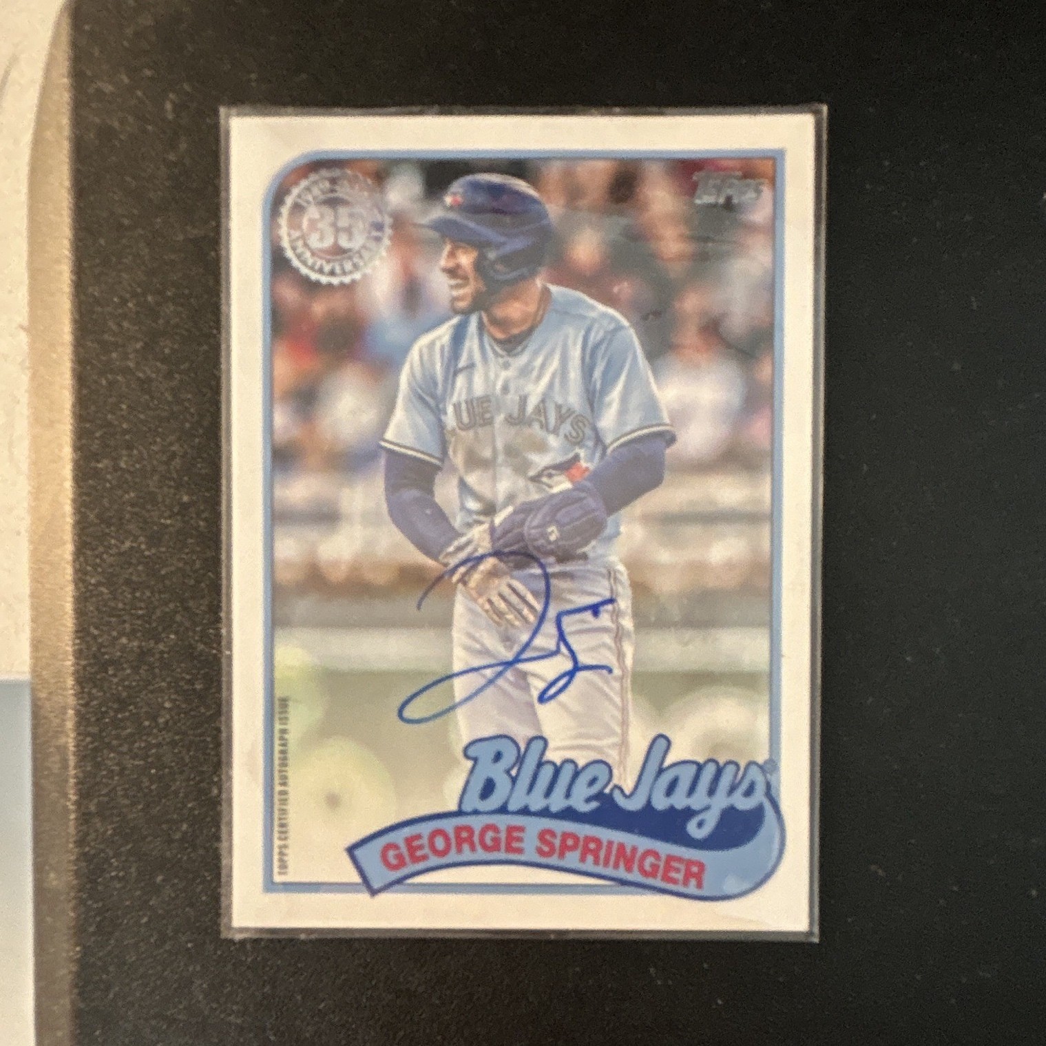 Topps 2024 Series 2 George Springer Blue Jays 1989 Auto #89BA-GS