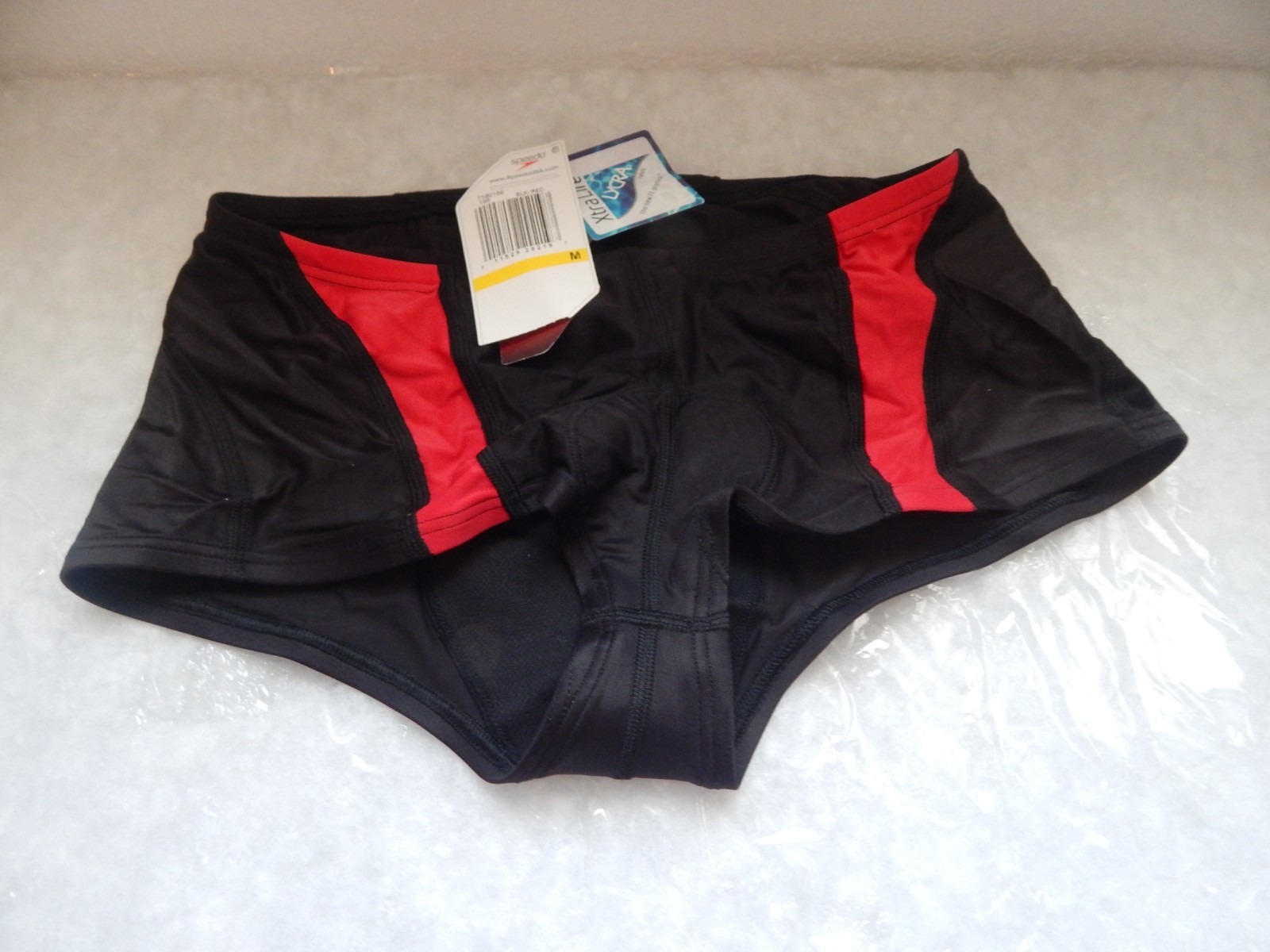 NEW Vintage Speedo SIZE M Swim Shorts swim briefs/ Men  7190156 Nylon Trunks 90s