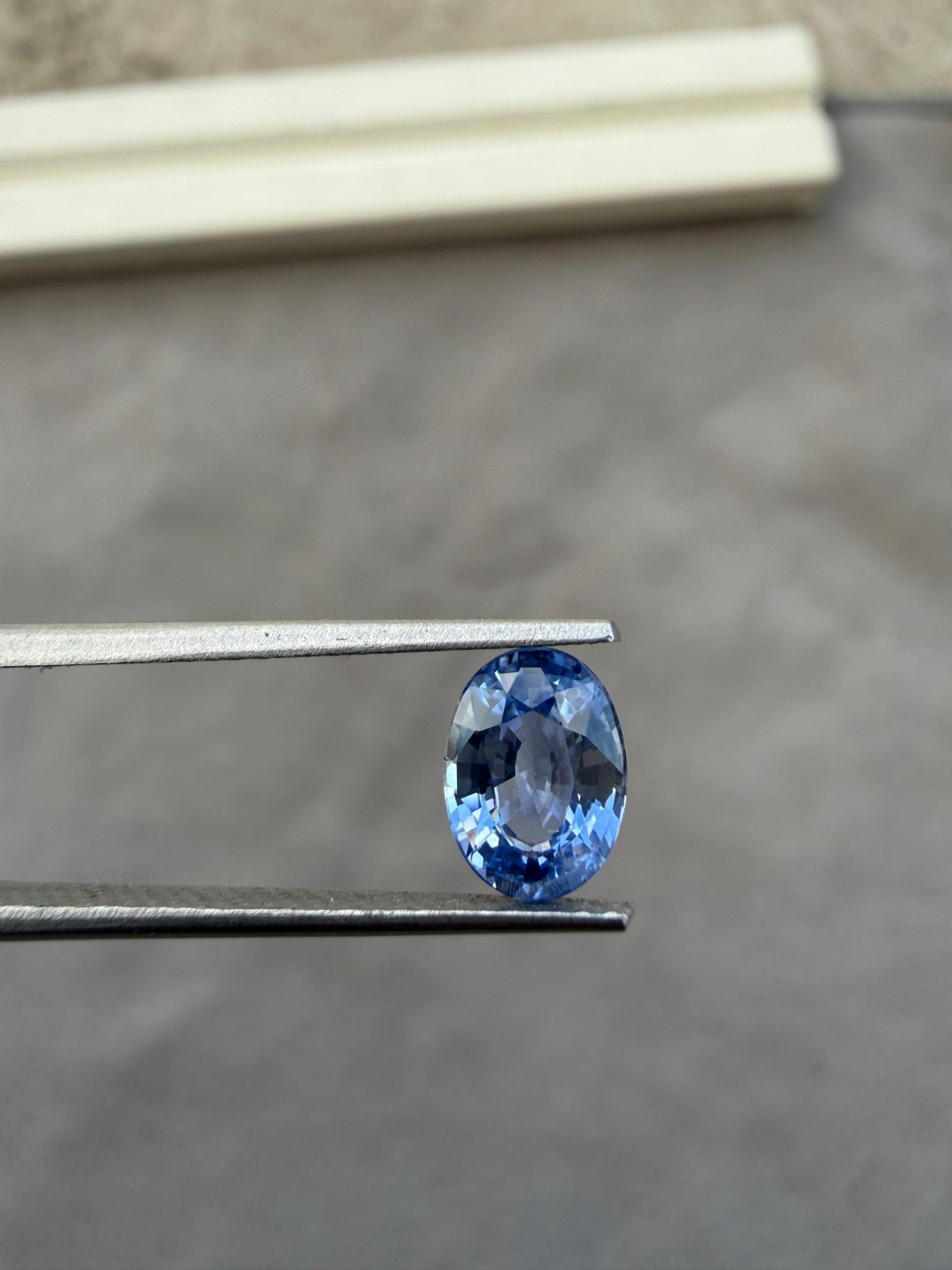 1.17 Ct Natural Blue Sapphire Oval Cut Heated Sri Lanka Gemstone 5.50x7.50mm
