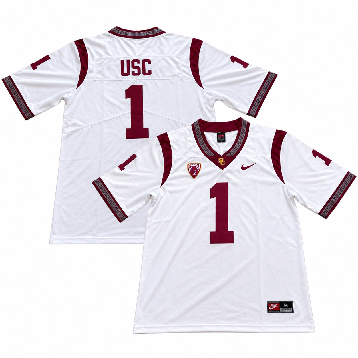 NWT USC White/Red Stitched Jersey (MEN) NWT USC White/Red Stitched Jersey (MEN)