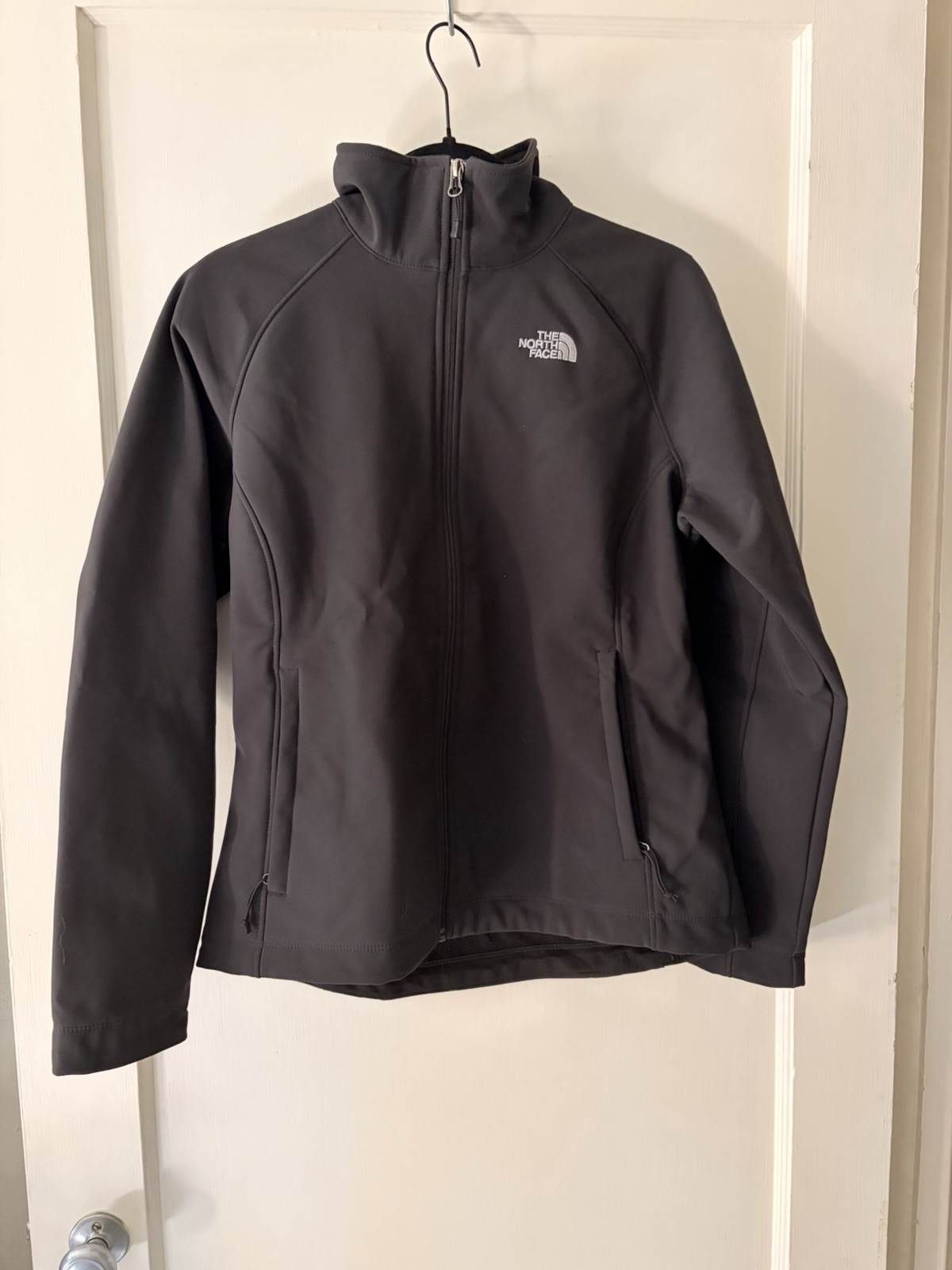 The North Face Apex Bionic Women\'s Black Full Zip Jacket Pockets Size M The North Face Apex Bionic Women\'s Black Full Zip Jacket Pockets Size M